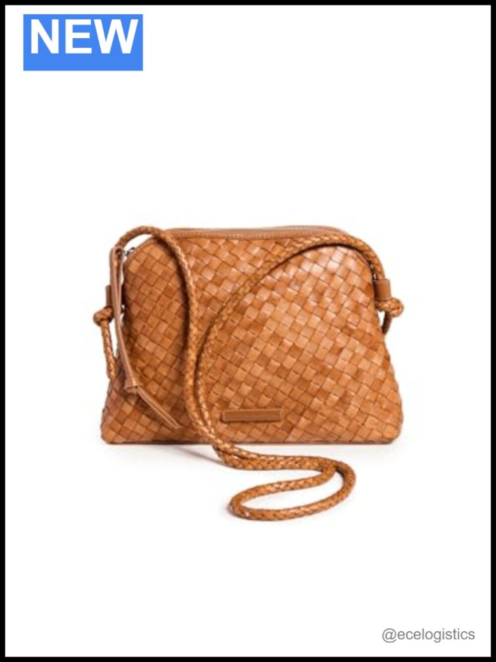 Loeffler Randall Mallory Woven Leather Crossbody Bag
